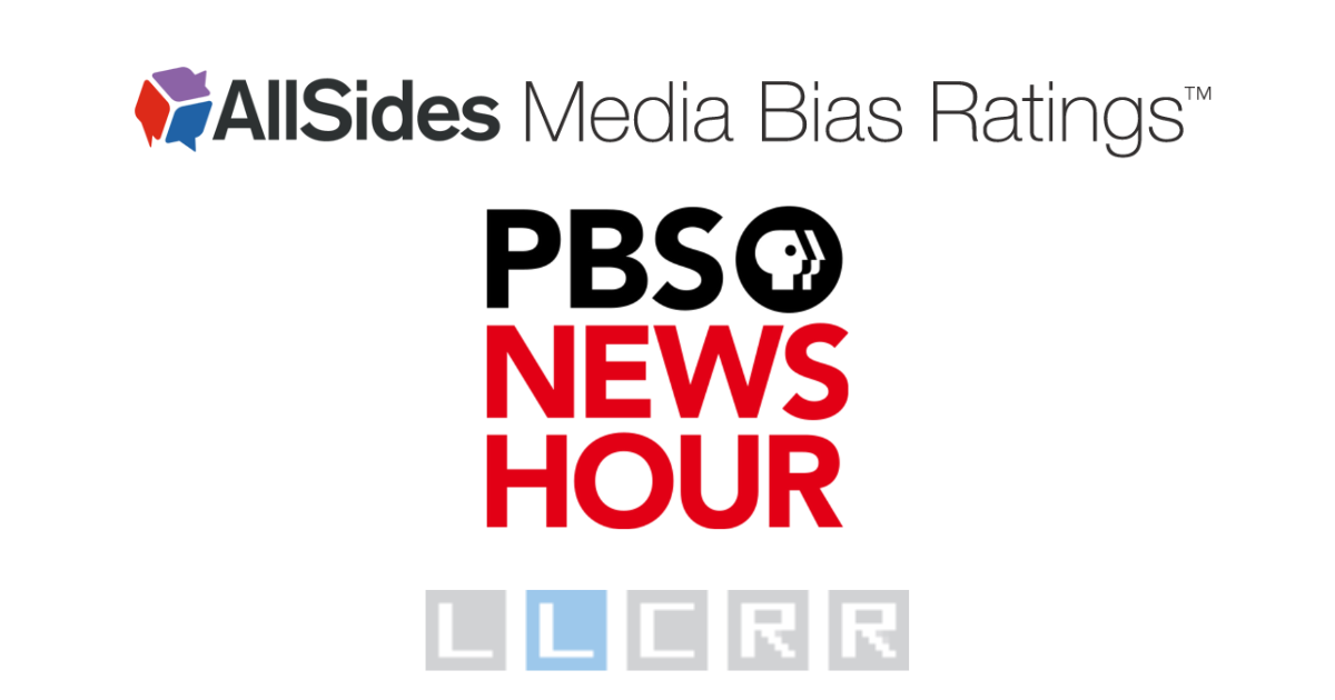 PBS NewsHour’s AllSides Media Bias Rating™ Shifts from Center to Lean